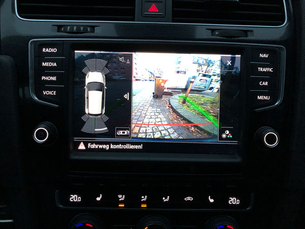 Rückfahrkamera VW Golf 7