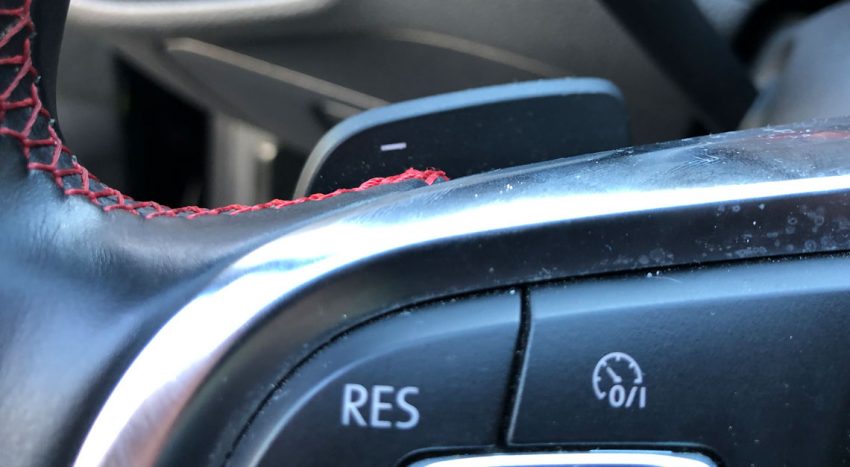 Schaltwippe am Lenkrad VW Golf 7