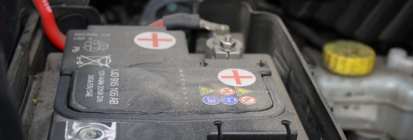 Autobatterie von einem VW Tiguan