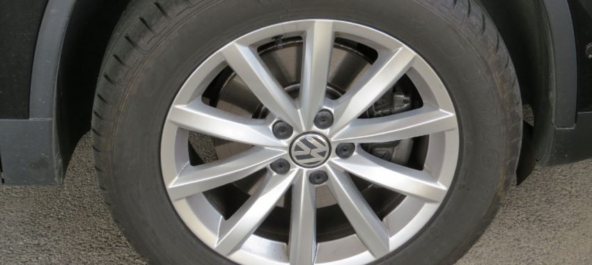Reifen Von einem VW Tiguan