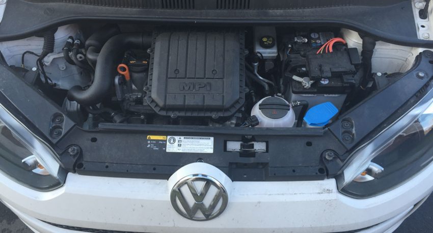 Motor des VW Up