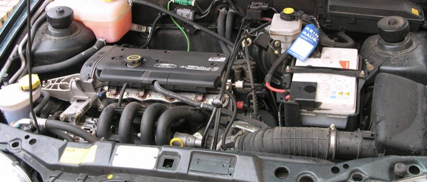 Motor von einem Ford Fiesta
