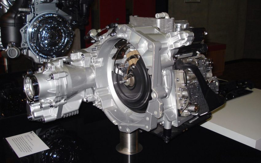 Schaltgetriebe Innenansicht VW