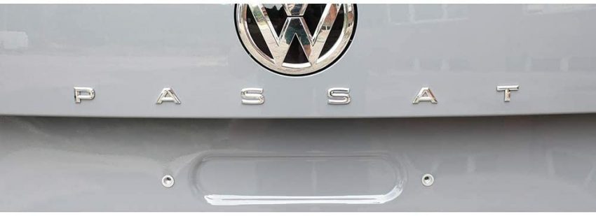 Heckansicht VW Passat Schriftzug