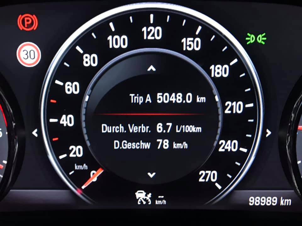 Anzeige Verbrauch Diesel Opel Insignia