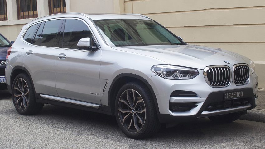 BMW X3 Modell G01 Seitenansicht