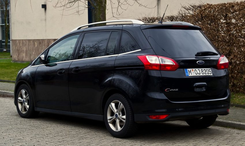 Heckansicht des Ford Grand C-Max