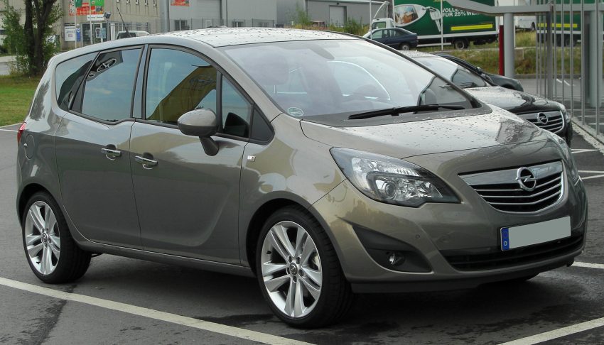 Opel Meriva B Seitenansicht