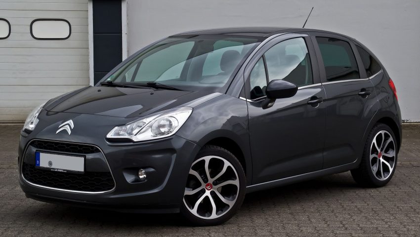 Citroen C3 Grau Seitenansicht