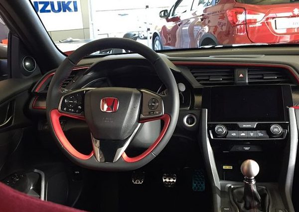 Honda Civic Cockpit und Navi Bildschirm