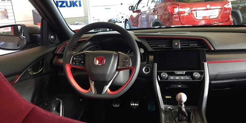 Honda Civic Cockpit und Navi Bildschirm