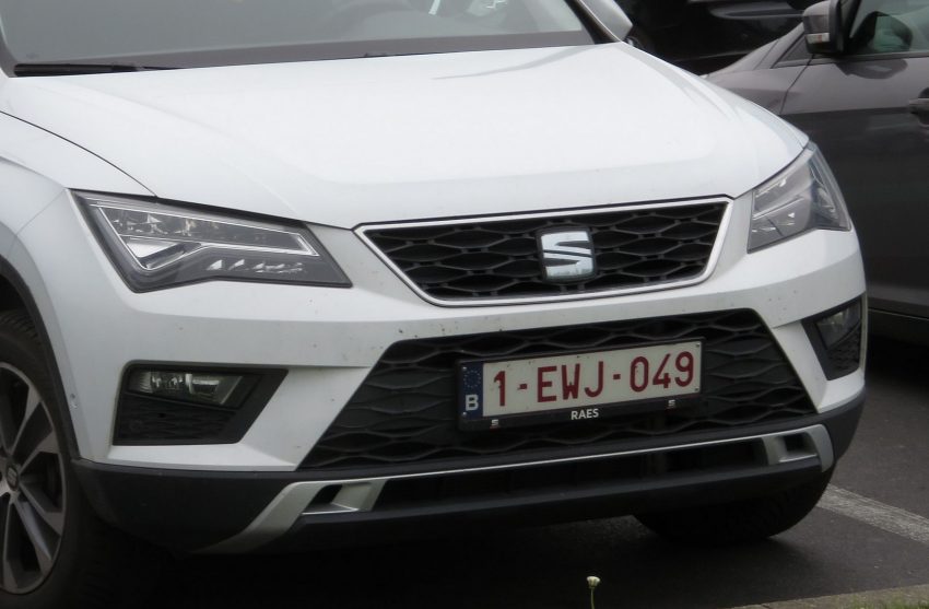 Frontscheinwerfer des Seat Ateca