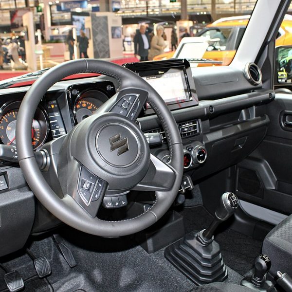 Navigationssystem eines Suzuki JImny