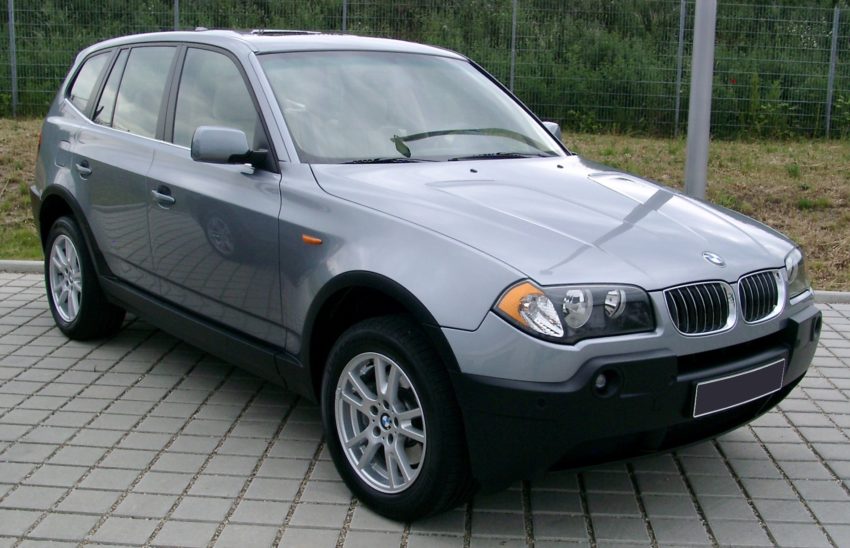 BMW X3 Front / Seitenansicht