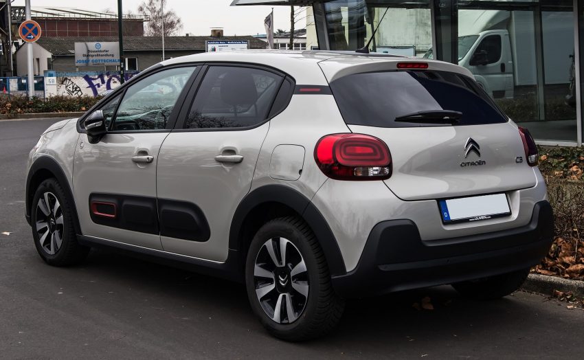 Citroen C3 Heckansicht (Generation III)