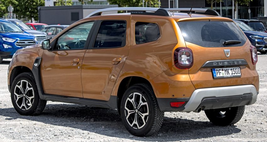 Dacia Duster II in der Heckansicht