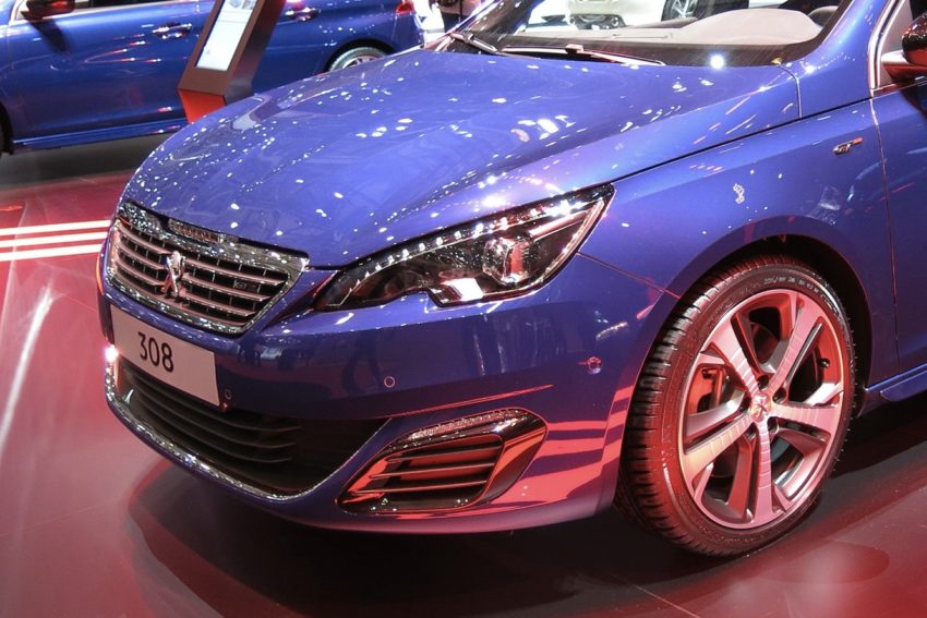 Peugeot 308 Scheinwerfer Abblendlicht
