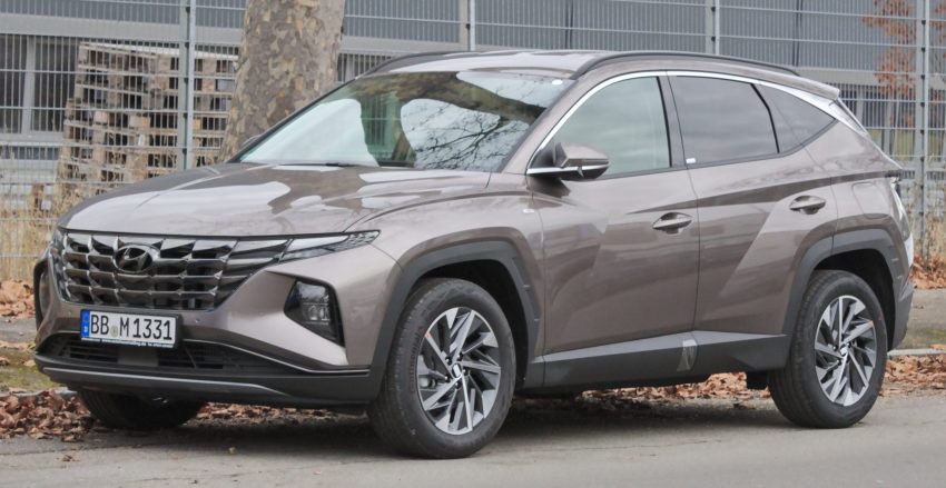 Frontansicht des Hyundai Tucson NX4