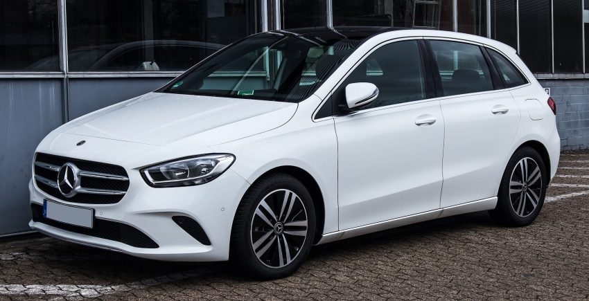 B Klasse Mercedes W247 Seitenansicht