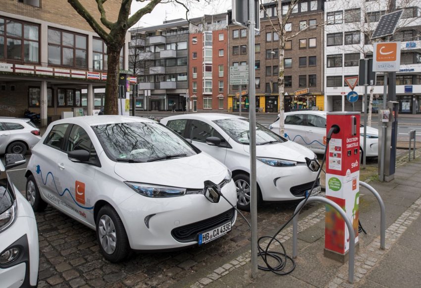 Renault Zoe Ladesäulen