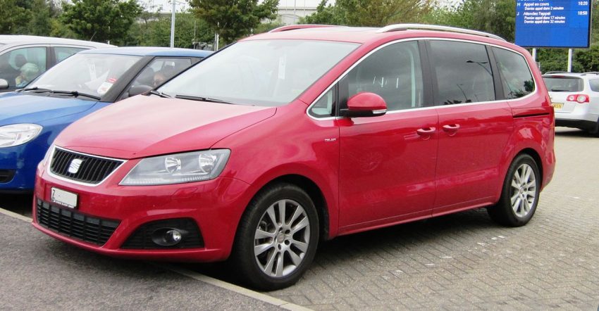 Seat Alhambra II rot